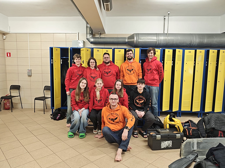 Hokej pod wodą Walenie Siemianowice Śląskie Finał WOŚP w Rudzie Śląskiej 25 I 2026